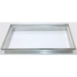 Osadnik kraty wycieraczki 100x50mm ocynk OSA00.15A