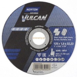 Tarcza VULCAN do cięcia stali 125x1,0 0118042