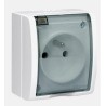 Gniazdko elektryczne hermetyczne z klapką XTIMAQGZ1/11A
