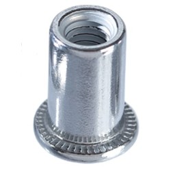 Nitonakrętka aluminiowa kołnierzowa M6 NITONAKAL6K