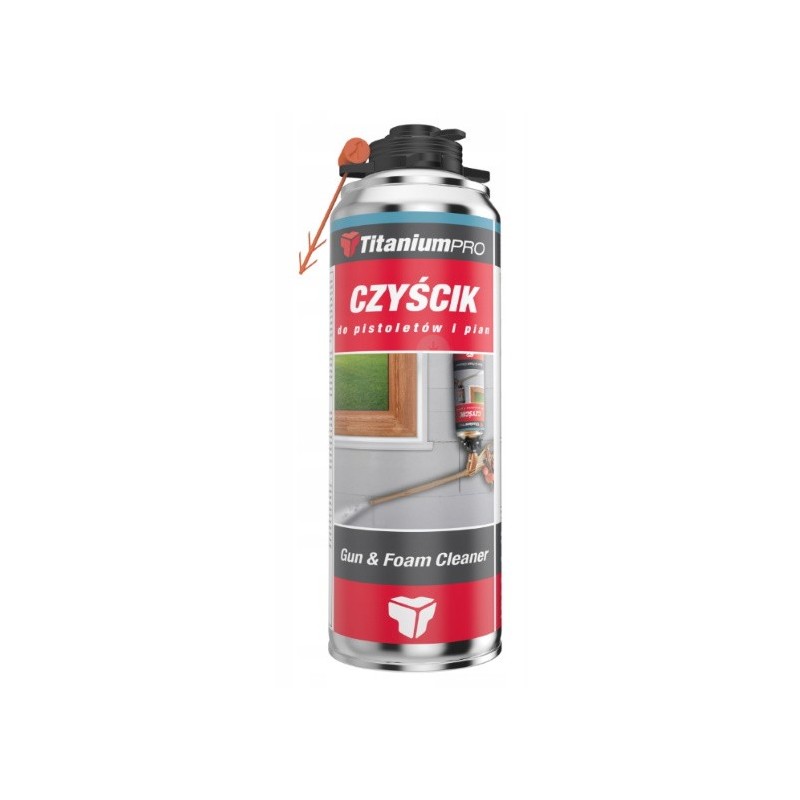 Czyścik piany montażowej ze smarowaniem WCZYSCIK-SMAR