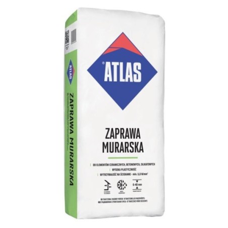 Zaprawa murarska ATLAS 25kg BAWMUR10.1