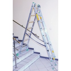 Drabina aluminiowa 3-elementowa 3x13 DRA4213
