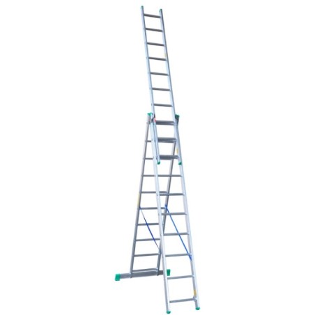 Drabina aluminiowa 3-elementowa 3x9 DRA4209