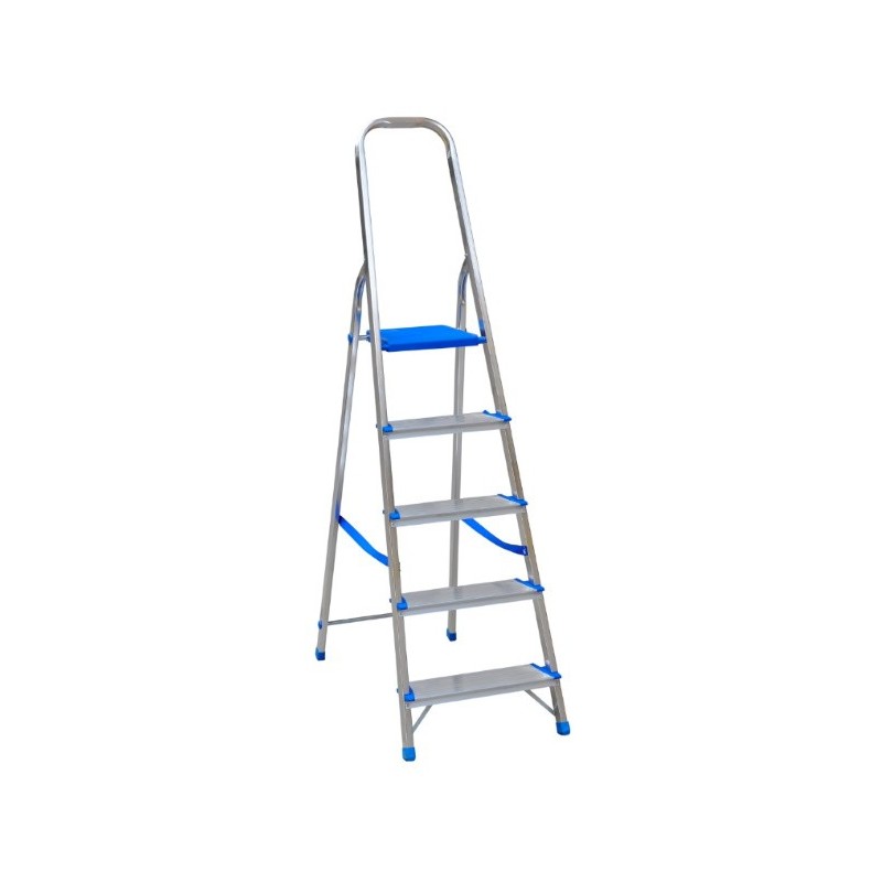 Drabina aluminiowa wolnostojąca 4+1 DRA1104