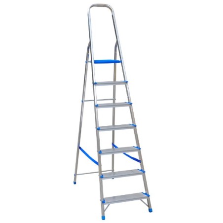 Drabina aluminiowa wolnostojąca 6+1 DRA1106