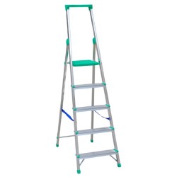 Drabina aluminiowa wolnostojąca 4+1 DRA1204