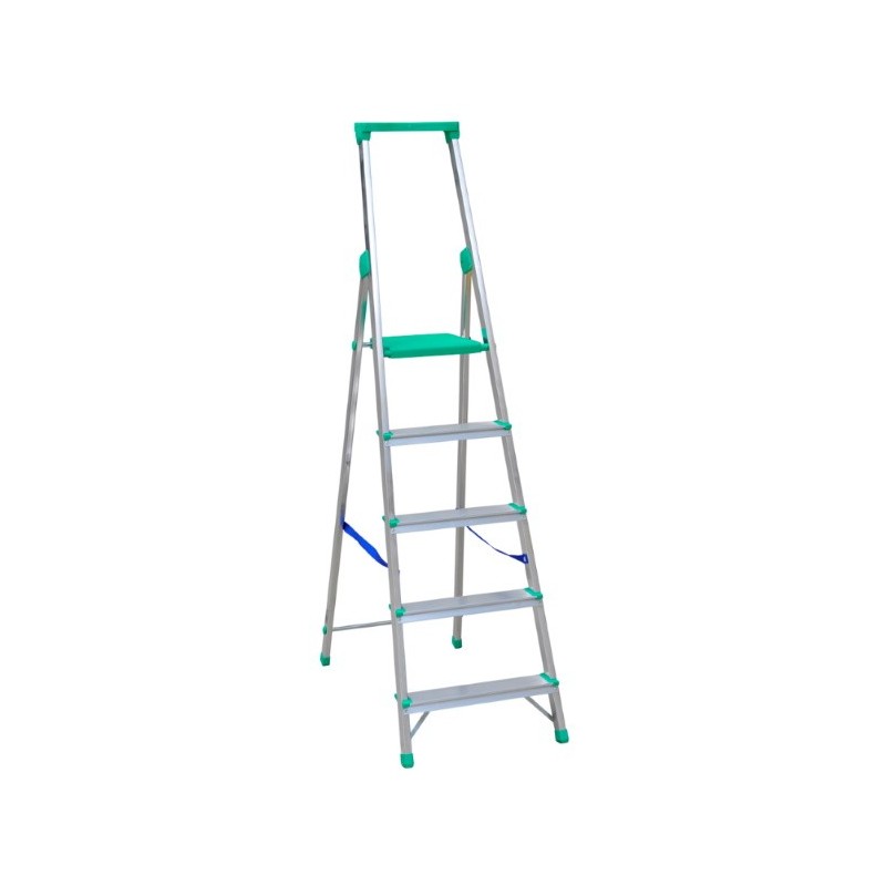 Drabina aluminiowa wolnostojąca 4+1 DRA1204