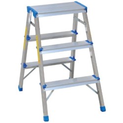 Drabina aluminiowa taboret 2 stopnie DRA8002