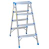 Drabina aluminiowa taboret 3 stopnie DRA8003