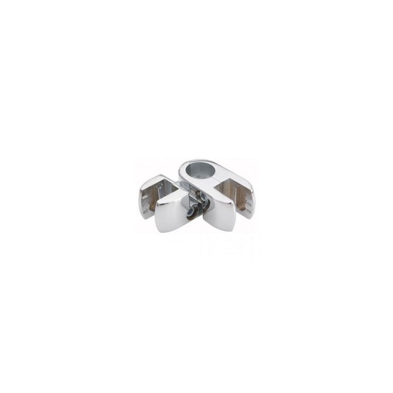 Złącze podwójne kątowe - Ø 25 chrom SZ553CHM