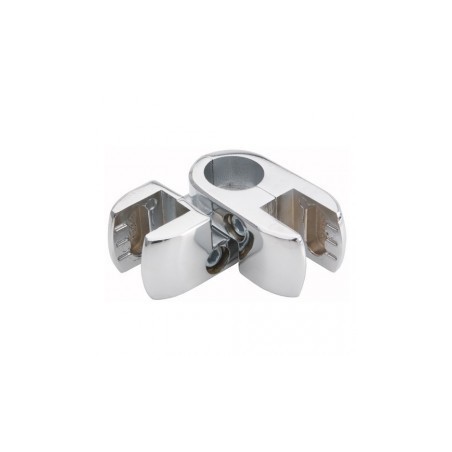 Złącze podwójne kątowe - Ø 25 chrom SZ553CHM