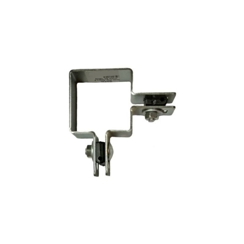 Obejma panelowa narożna 60x60mm zielona OSI-OBE20