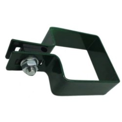 Obejma panelowa końcowa 60x60mm zielona OSI-OBE21