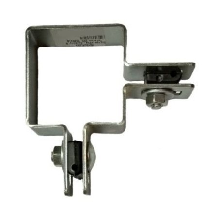 Obejma panelowa narożna 80x80mm zielona OSI-OBE23