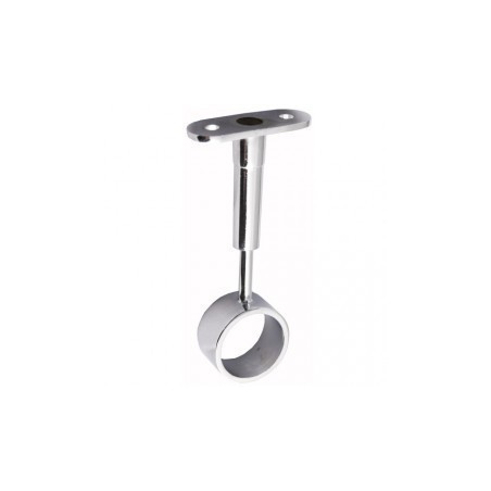 Uchwyt dystansowy przelotowy - Ø 25 chrom SZ936CR