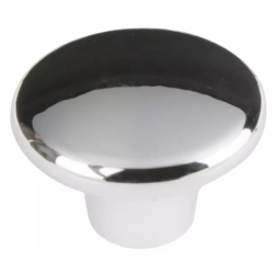 Gałka meblowa plastikowa chrom 189GAL16