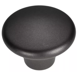 Gałka meblowa plastikowa grafit 189GAL19