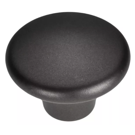 Gałka meblowa plastikowa grafit 189GAL19