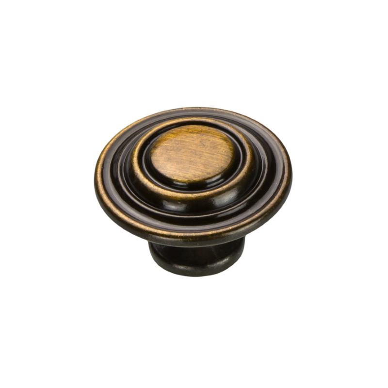 Gałka meblowa metalowa KAPELUSZ patyna 189GAL20