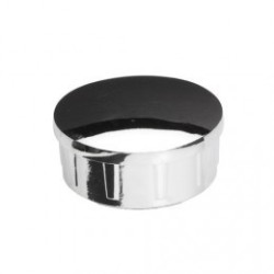 Zaślepka płaska - Ø 25 chrom SZAC507ACHR