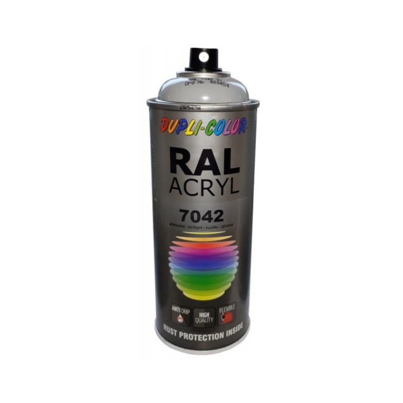 Lakier Acryl RAL 7042 połysk 400ml MOT7042