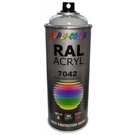 Lakier Acryl RAL 7042 połysk 400ml MOT7042