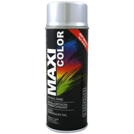 Lakier dekoracyjny MAXI COLOR aluminium RAL9006 400ml  MOTMX0009