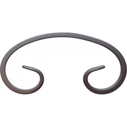 Element skrętny z płask. 12x6mm 150x75mm ART10027