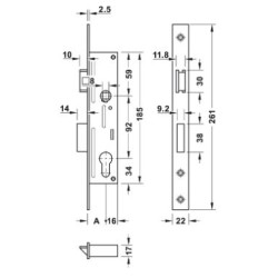 ZAMEK 22/35 ST.NIER.911.77.423