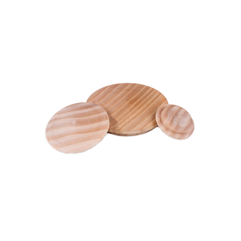 Zaślepka drewniana meblowa fi 15mm GLOZAS02