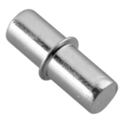 Bolec metalowy fi5 do pólek GONBOL01