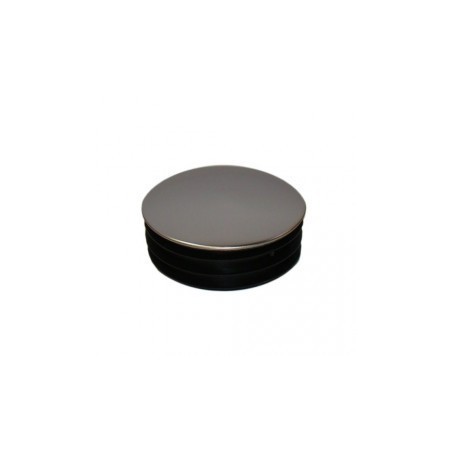 Zaślepka płaska - Ø 50 chrom SZ944