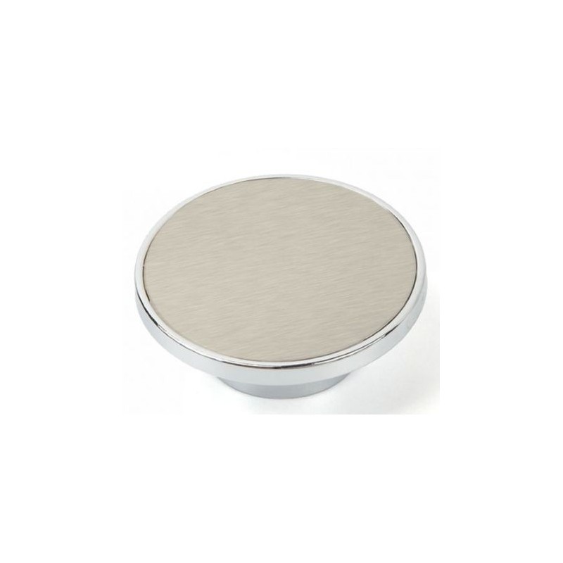 Gałka meblowa ARS NOVA szczotkowany chrom A-1455 G8