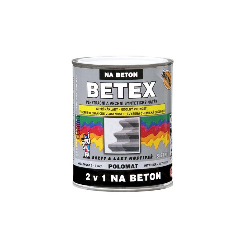 BETEX 2VI NA BETON 2KG SZARY BL-2109