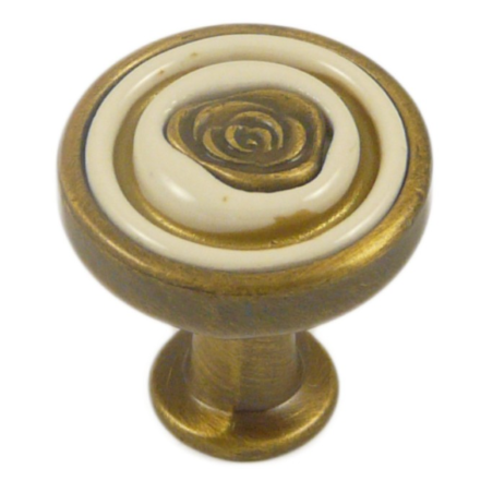 Gałka meblowa AMIX GP008 patyna AMGAL01.3