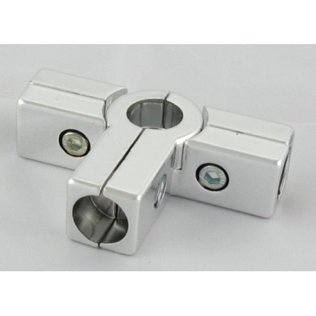 Złącze trzyramienne - Ø 16 chrom SZ16.362