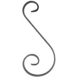 Element skrętny S z płask. 12x6mm 260x112mm ART10023