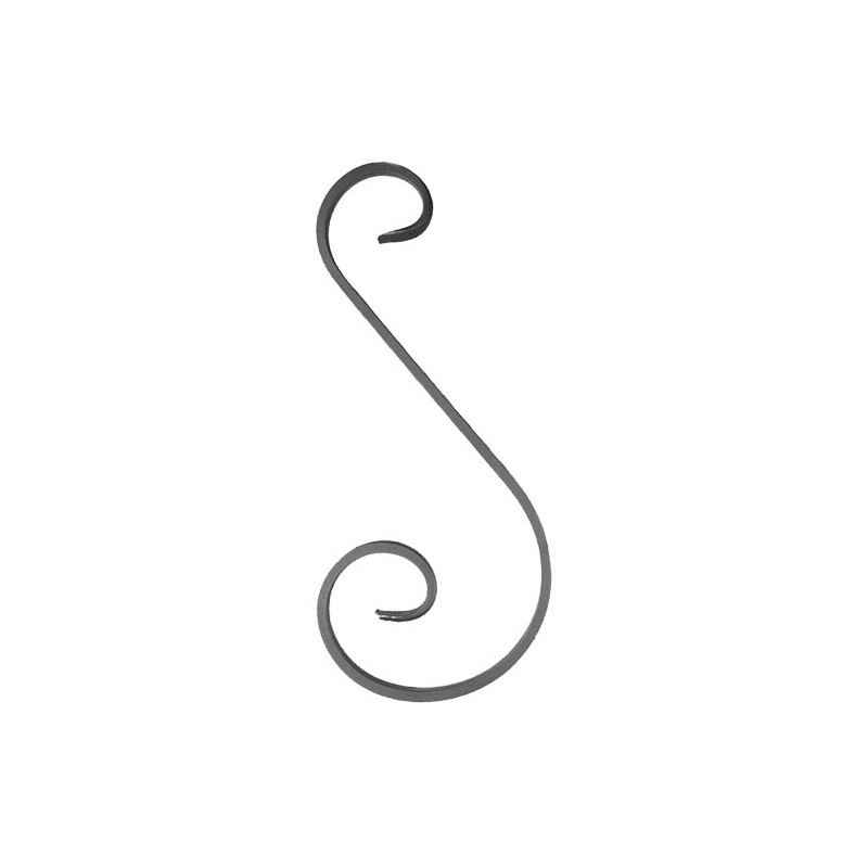 Element skrętny S z płask. 12x6mm 260x112mm ART10023