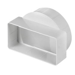 Łącznik przekrojów zmiennych fi100 - 55x110 krótki AWKO100-20