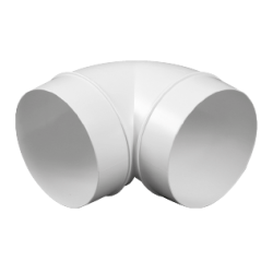 Kolano kanału wentylacyjnego fi 100mm 90 stopni AWKO100-23/90