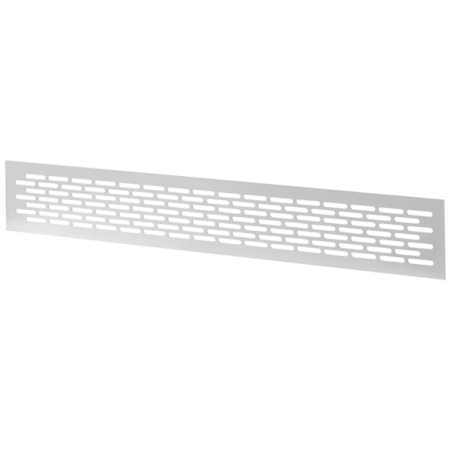 Kratka wentylacyjna 80X480 biała AWMR2B