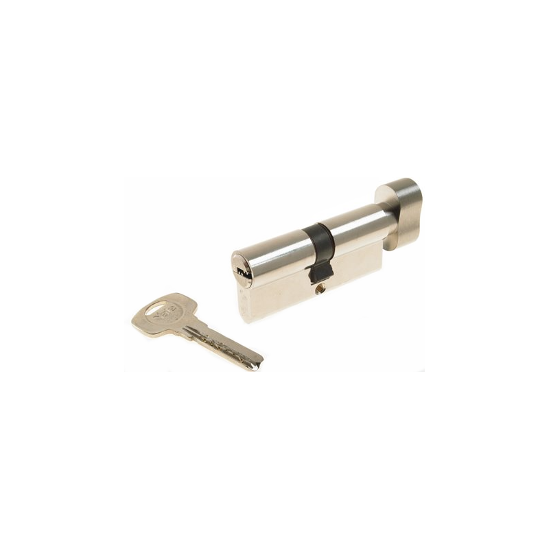 Wkładka YALE seria 1000 z gałką 30x30mm nikiel ARWKLYALE30/30GN