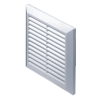 Kratka wentylacyjna 170x170mm srebrna AWT40SS