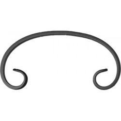 Element skrętny z płask. 12x6mm 190x93mm ART10037