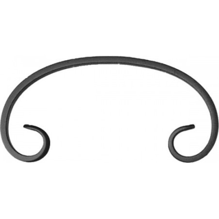 Element skrętny z płask. 12x6mm 190x93mm ART10037