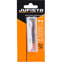 Gwintownik drobnozwojny JUFISTO M8x1,0 XJU-TDD-T08-1
