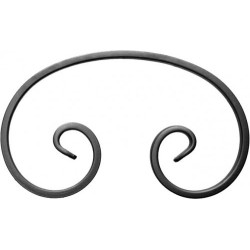 Zierelement C 12x6mm 190x113mm ART10039