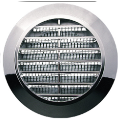 Kratka wentylacyjna MINI-AWENT fi 80mm srebrna AWT74MS