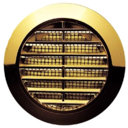 Kratka wentylacyjna MINI-AWENT fi 80mm złota  AWT74MZ